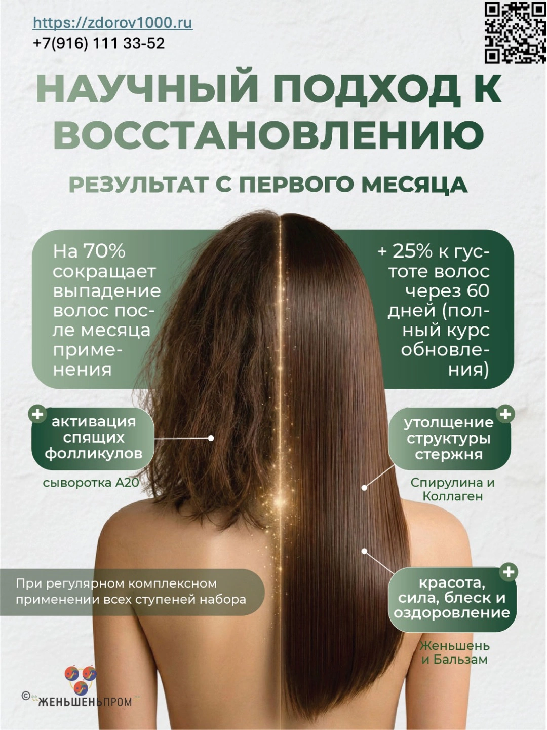 Набор для роста и здоровья волос - интенсив-max Набор для роста и здоровья волос - интенсив-max